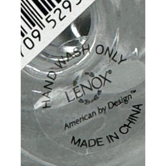 Lenox Opal Innocence clear Crystal Ring Holder embossed floral 3.5 READ NEW - Picture 5 of 9